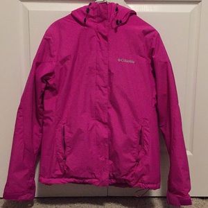 Columbia Pink Snow/Ski Jacket